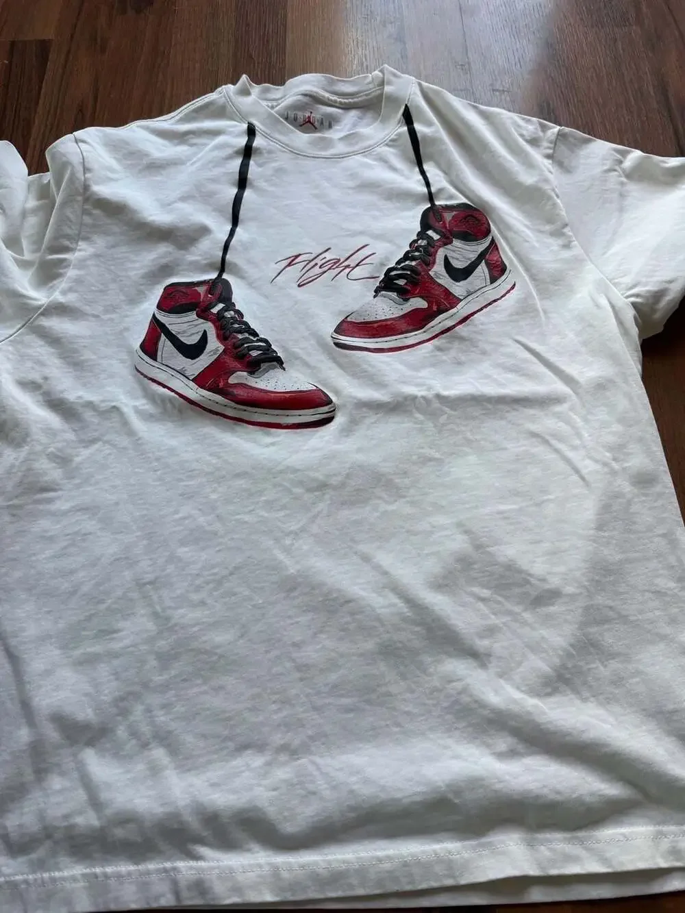 Nike Air Jordan 1 Lost & Found 1985 Flight T-Shirt White Large FD0536-133